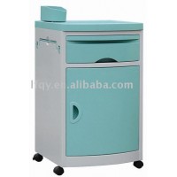 durable bedside hospital tables,plastic hospital nightstand